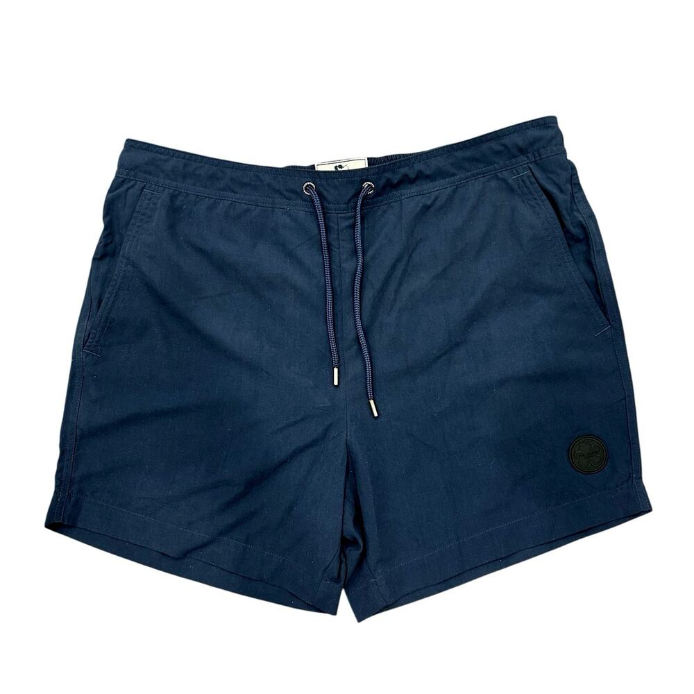 NWT Ted Baker Trehil Lined Plain Swimshort Trunks Navy Size 6